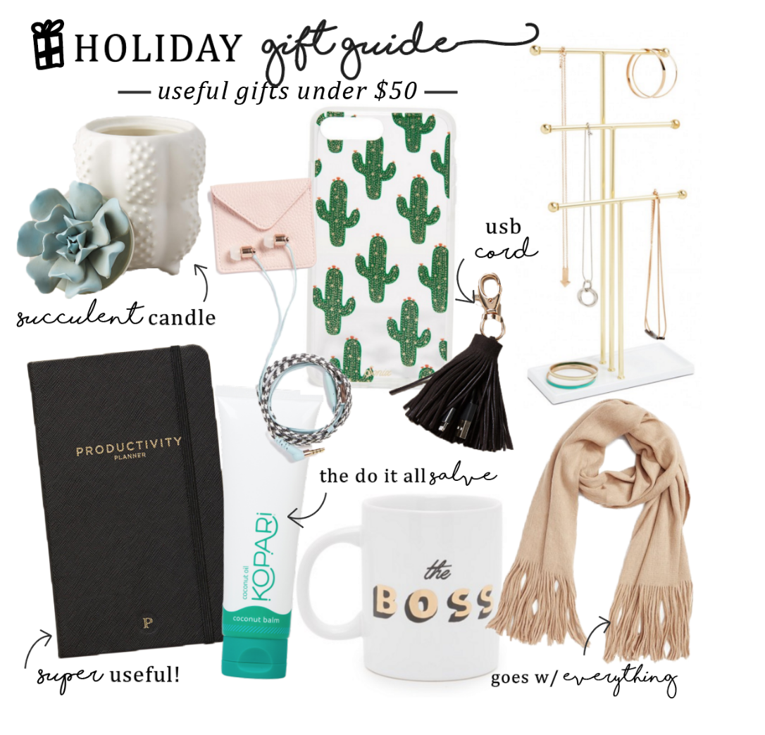 Holiday Gifts for Her Under $50 