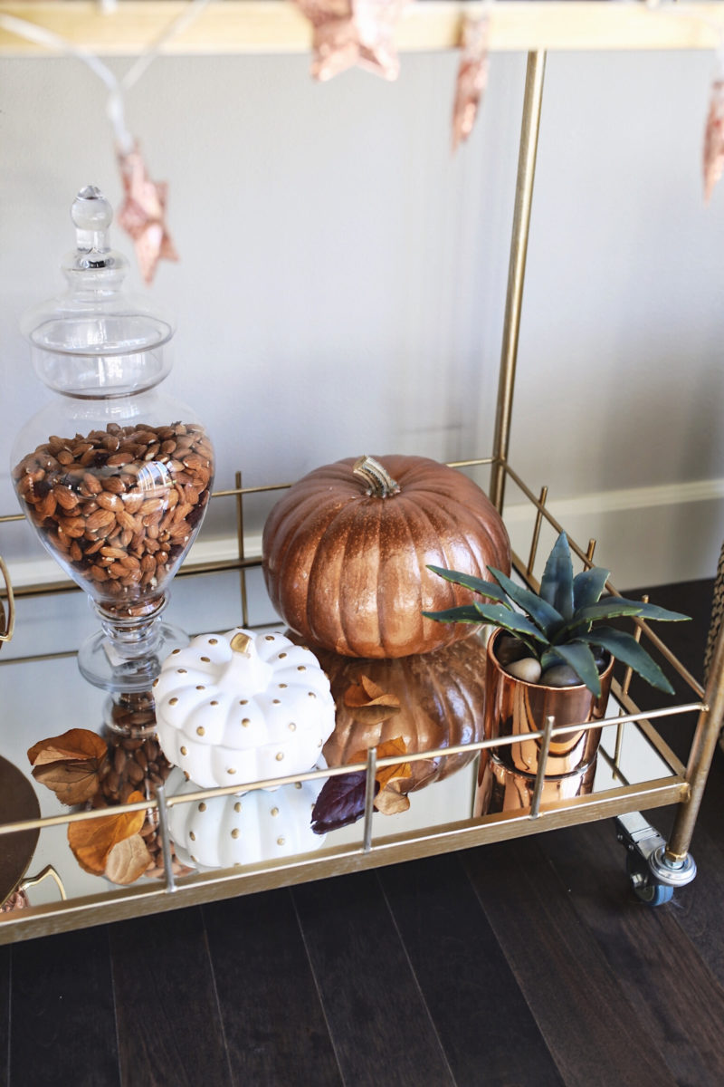 Bar Cart Decor Ideas Halloween