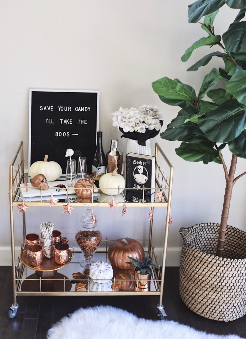 STYLE BAR CART HALLOWEEN
