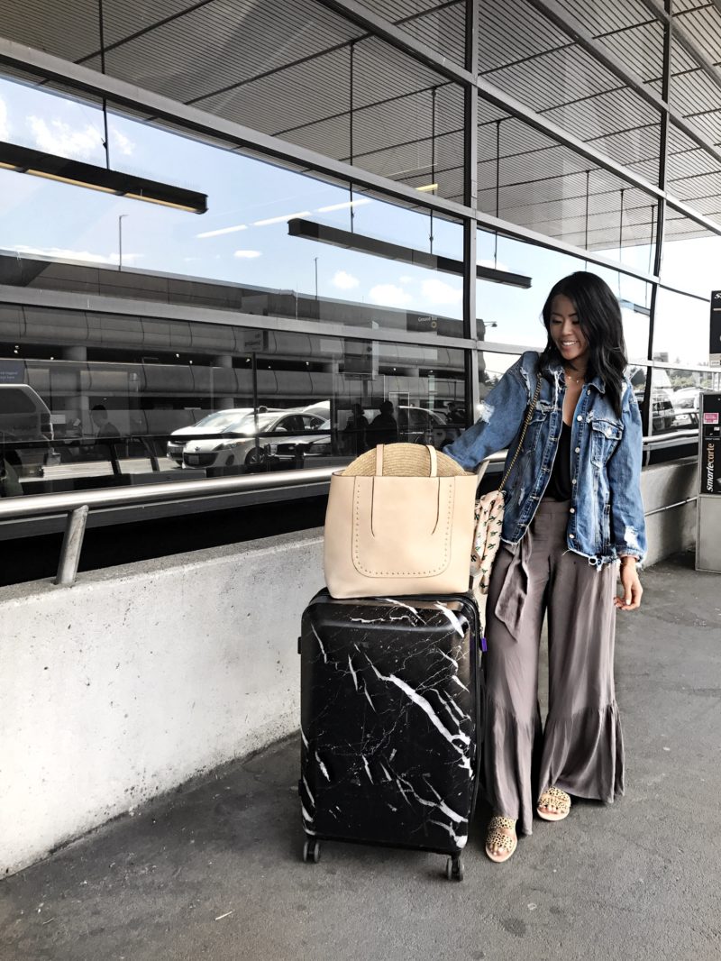 Calpak Marble Luggage