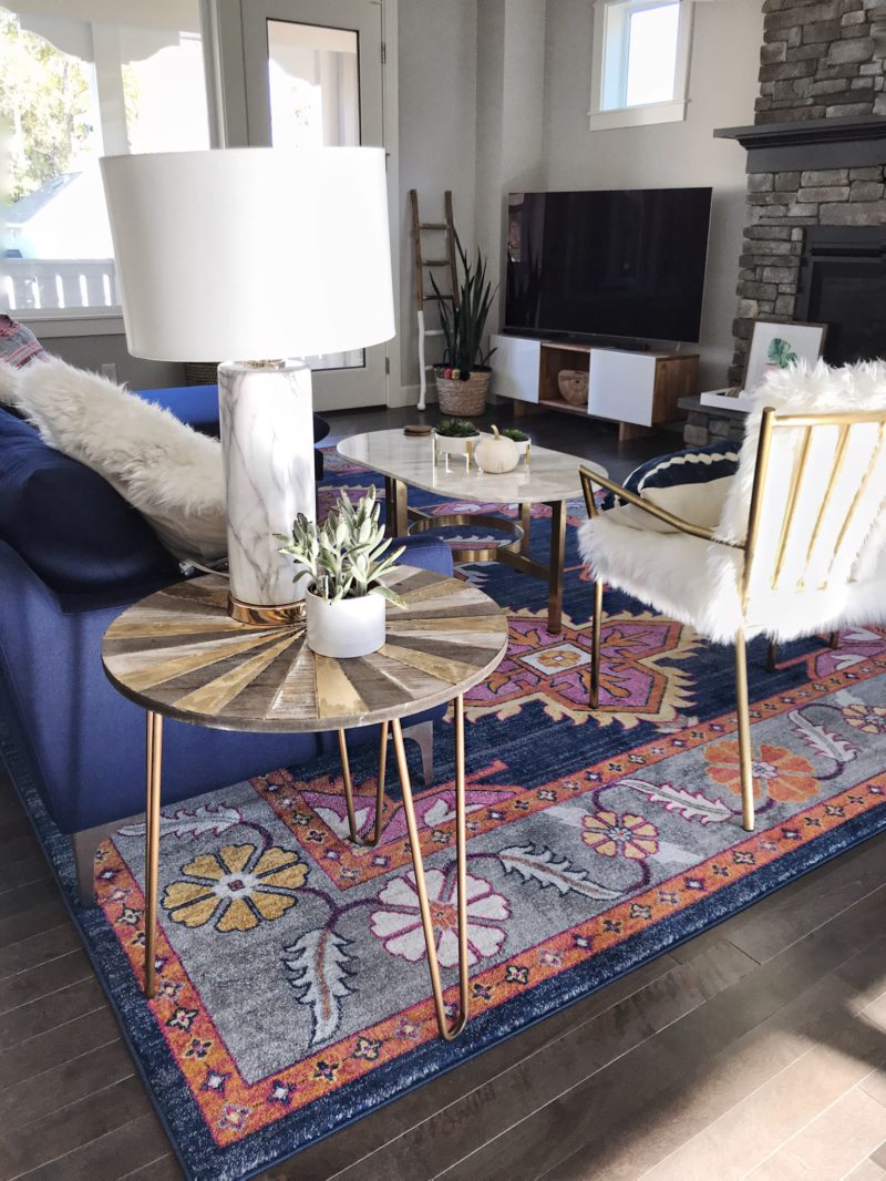 Modern Boho Chic Electric Living Room Gypsy Tan