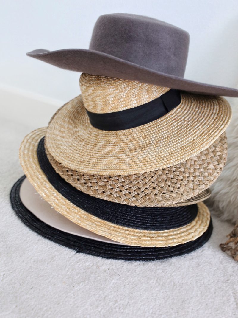 DIY Hanging Hat Rack Wall Display