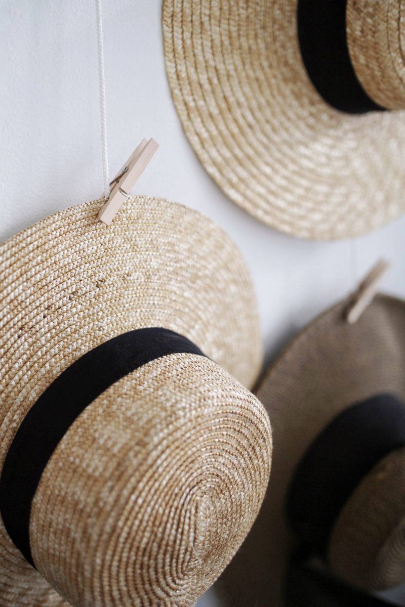 DIY Hat Wall Display