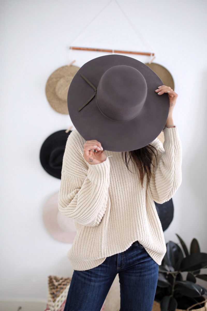 DIY Hat Wall Display