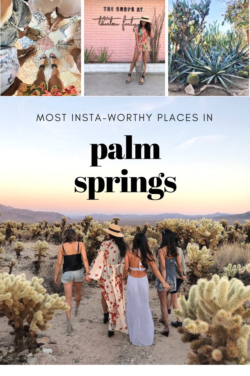 Most Instagram-Worthy Places in Palm Springs Guide What To Do Gypsy Tan