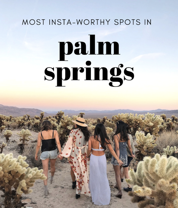 Most Instagram-Worthy Places in Palm Springs Guide What To Do Gypsy Tan