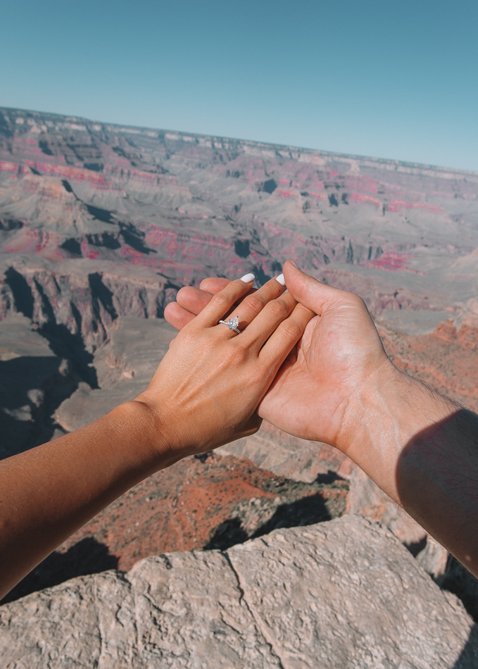 Engagement Ring Grand Canyon