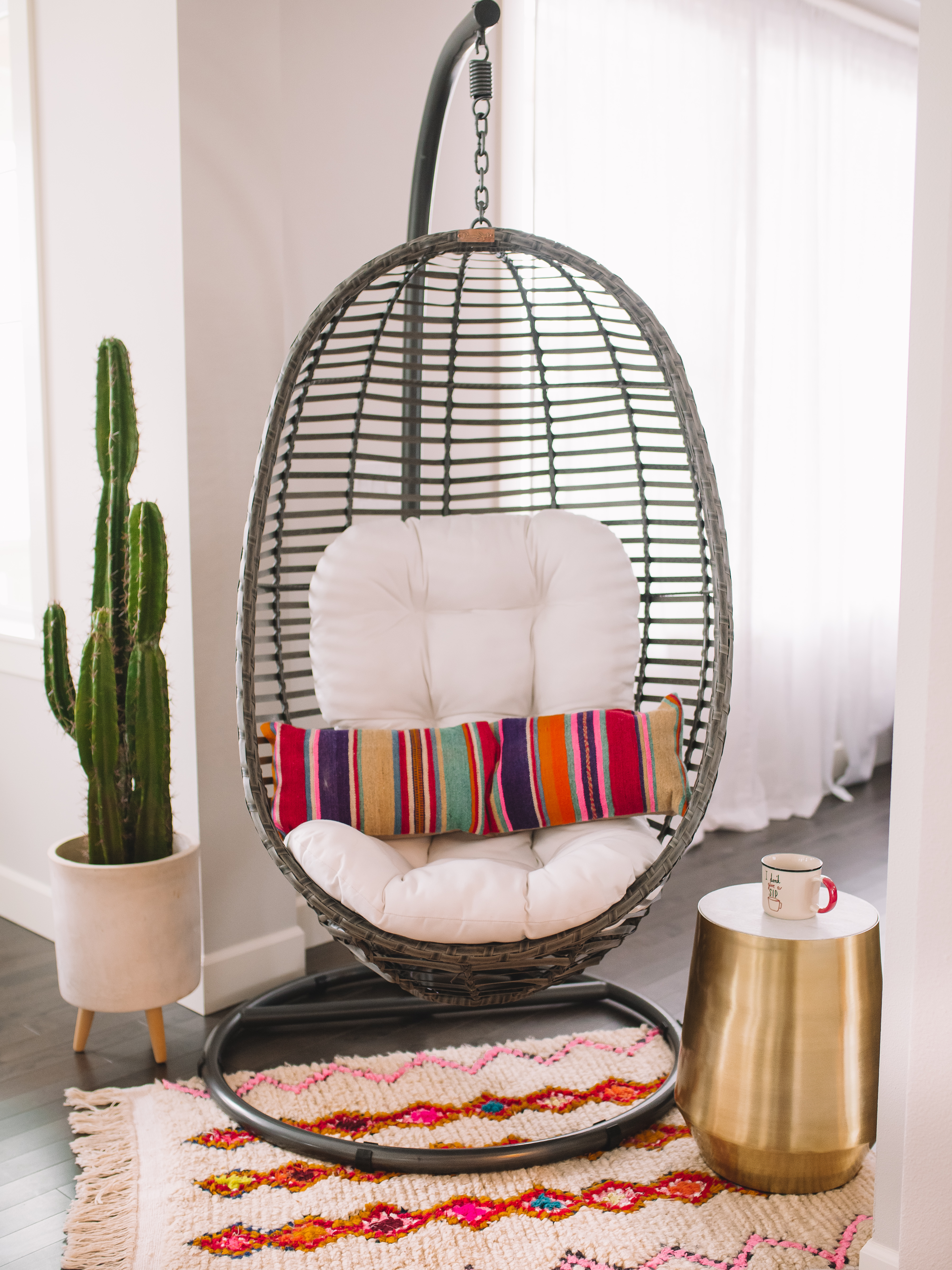 Swing Chair with Stand Home Decor Ideas GypsyTan Home