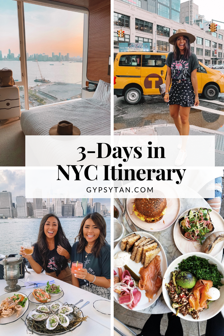 3 Day NYC Itinerary