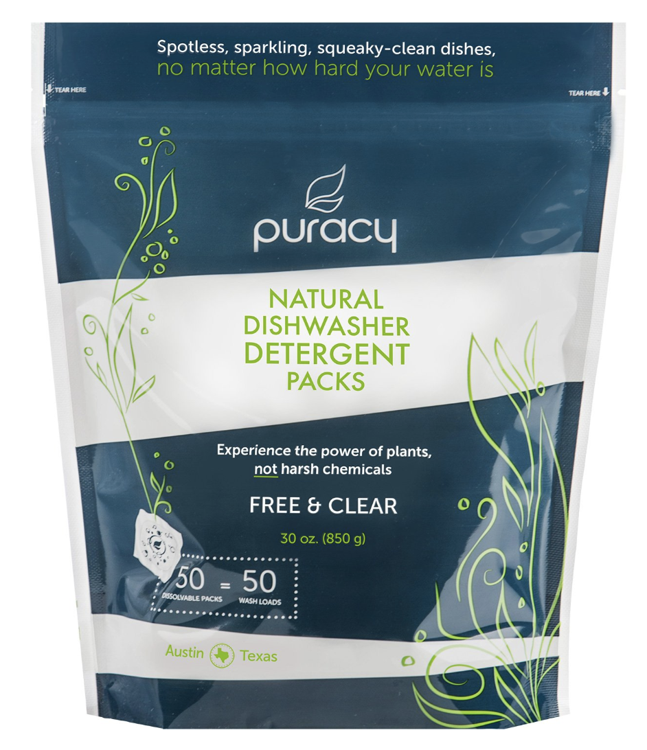 Puracy Natural Dishwasher Detergent Pack