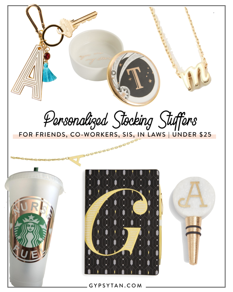 Personalized Gifts under $25 - Stocking Stuffer under 25