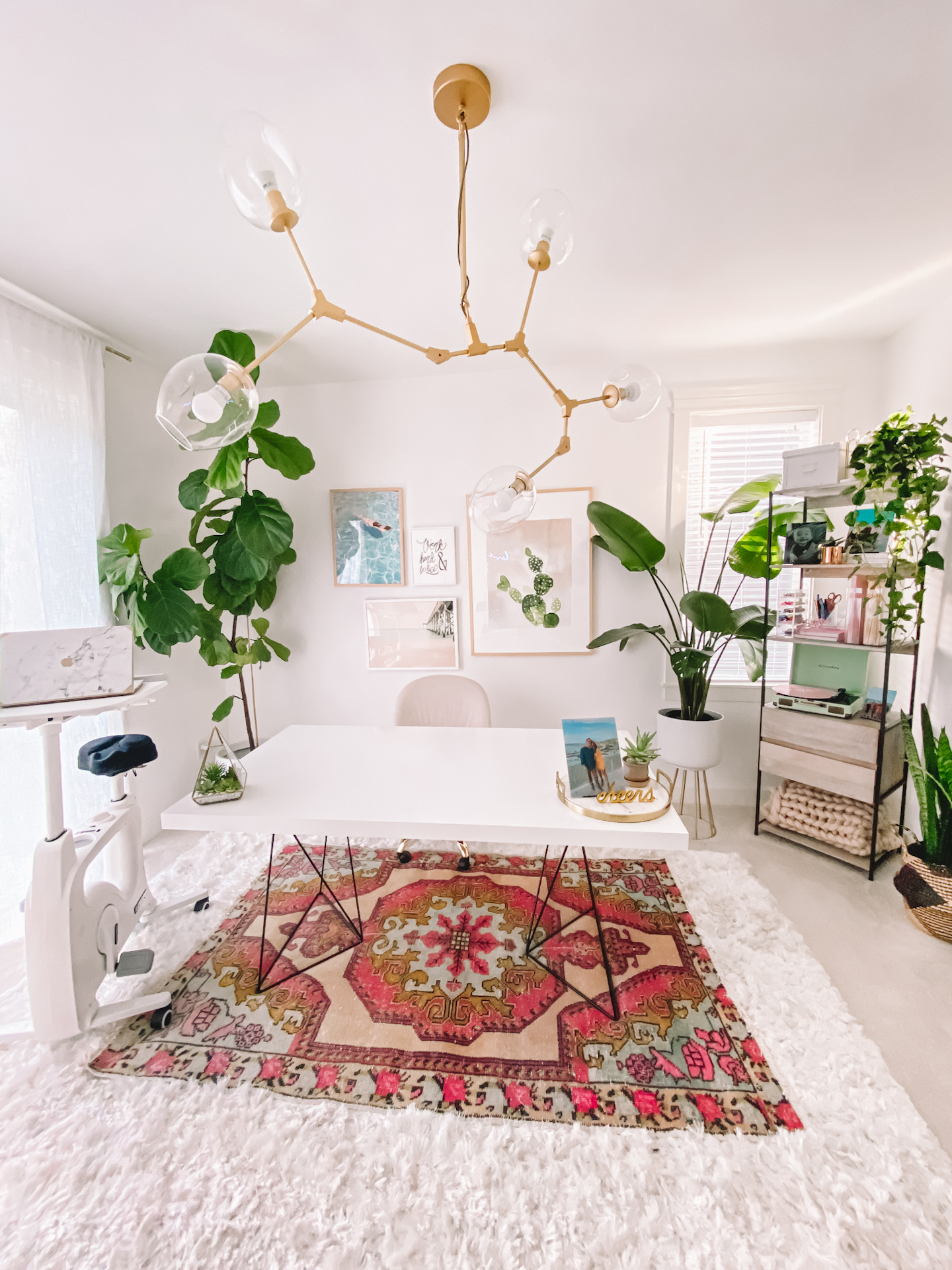 Boho Office Decor | Home Office Ideas - Gypsy Tan Home