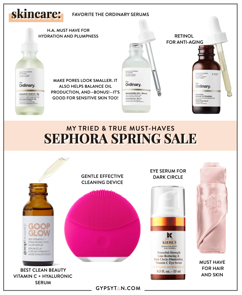 Sephora Spring Sale Event 2020 - skin care
