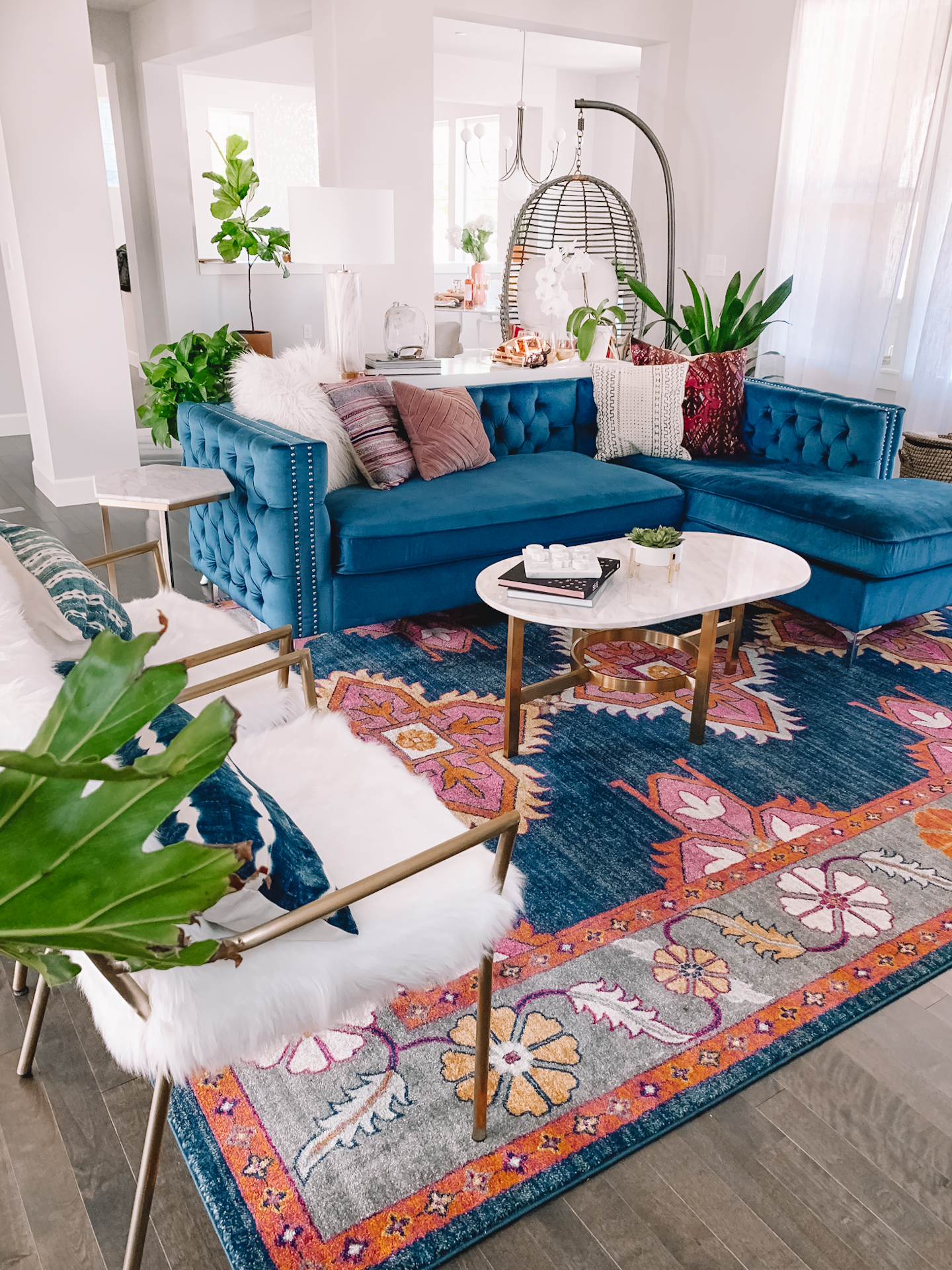 modern boho modern boho living room - Gypsy Tan Home
