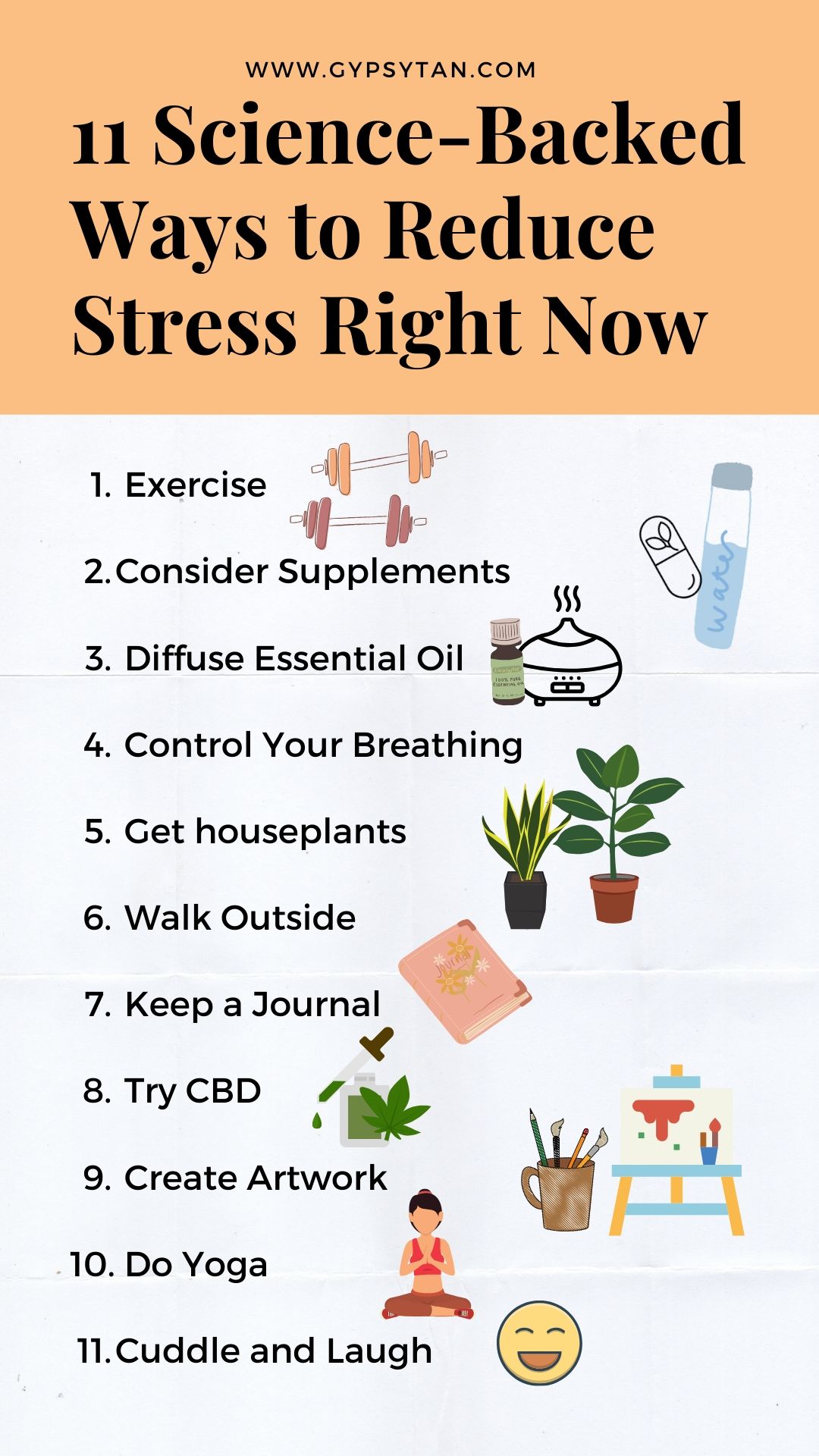 10-simple-ways-to-reduce-stress-infographic