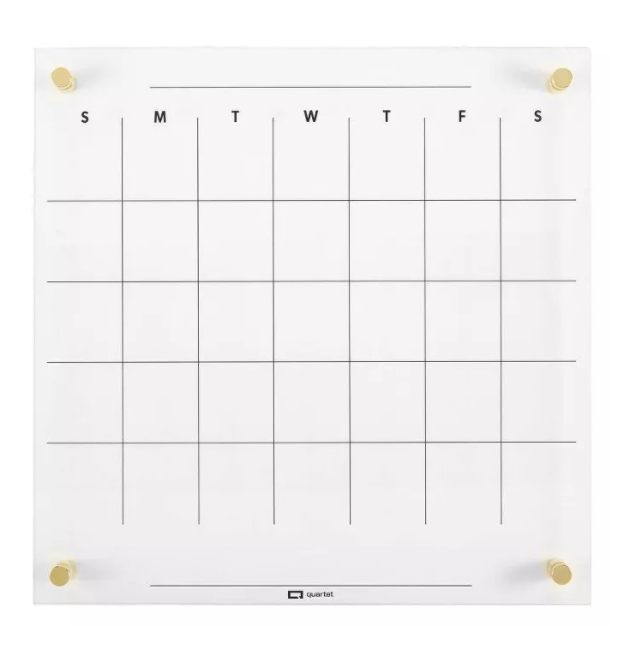 Acrylic Calendar Dupe - Target Home Finds