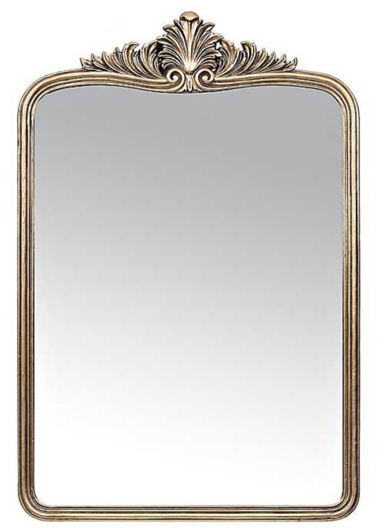 Antique Gold Mirror - Anthropologie Gleaming Rose Mirror Dupe