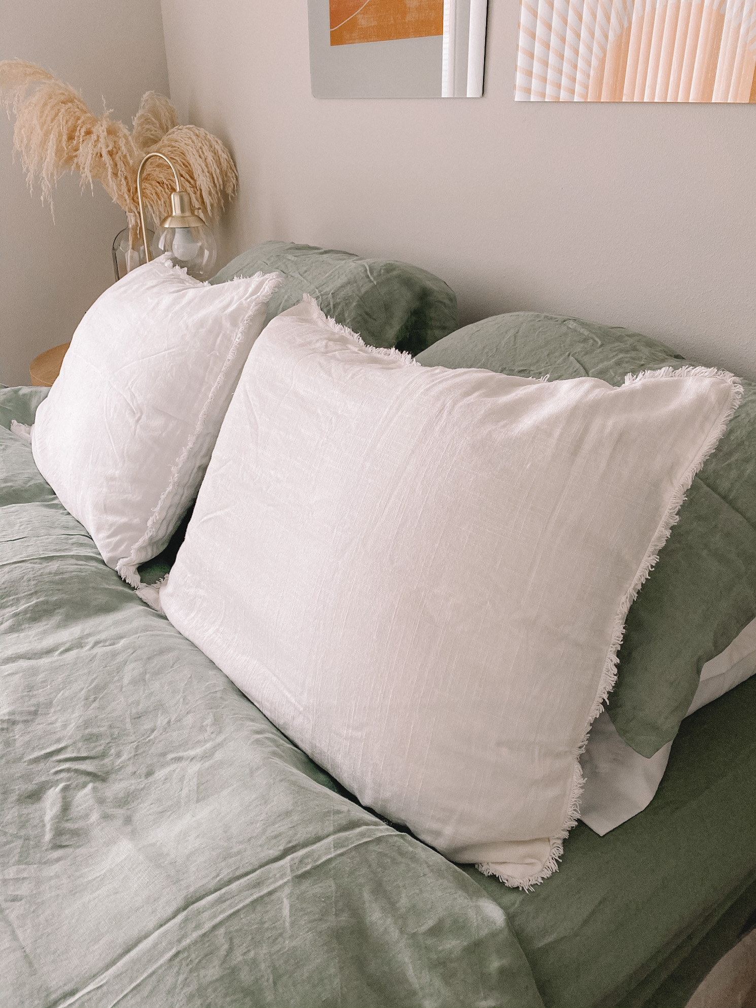 Best Linen Sheets - Casaluna Target Review - Gypsy Tan Home - Affordable Linen Duvet