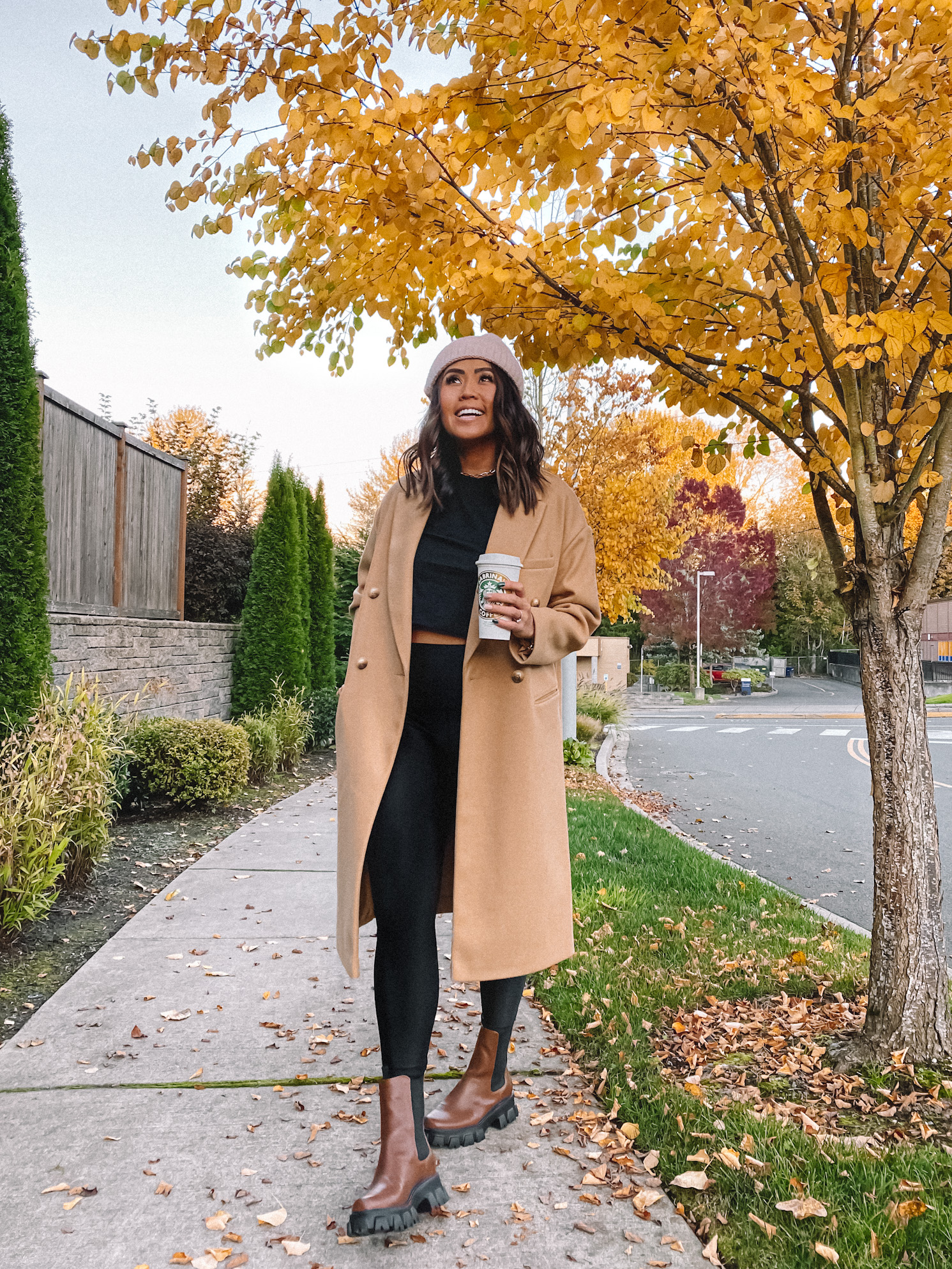Camel Coat - Nordstrom - fall outfits 2020