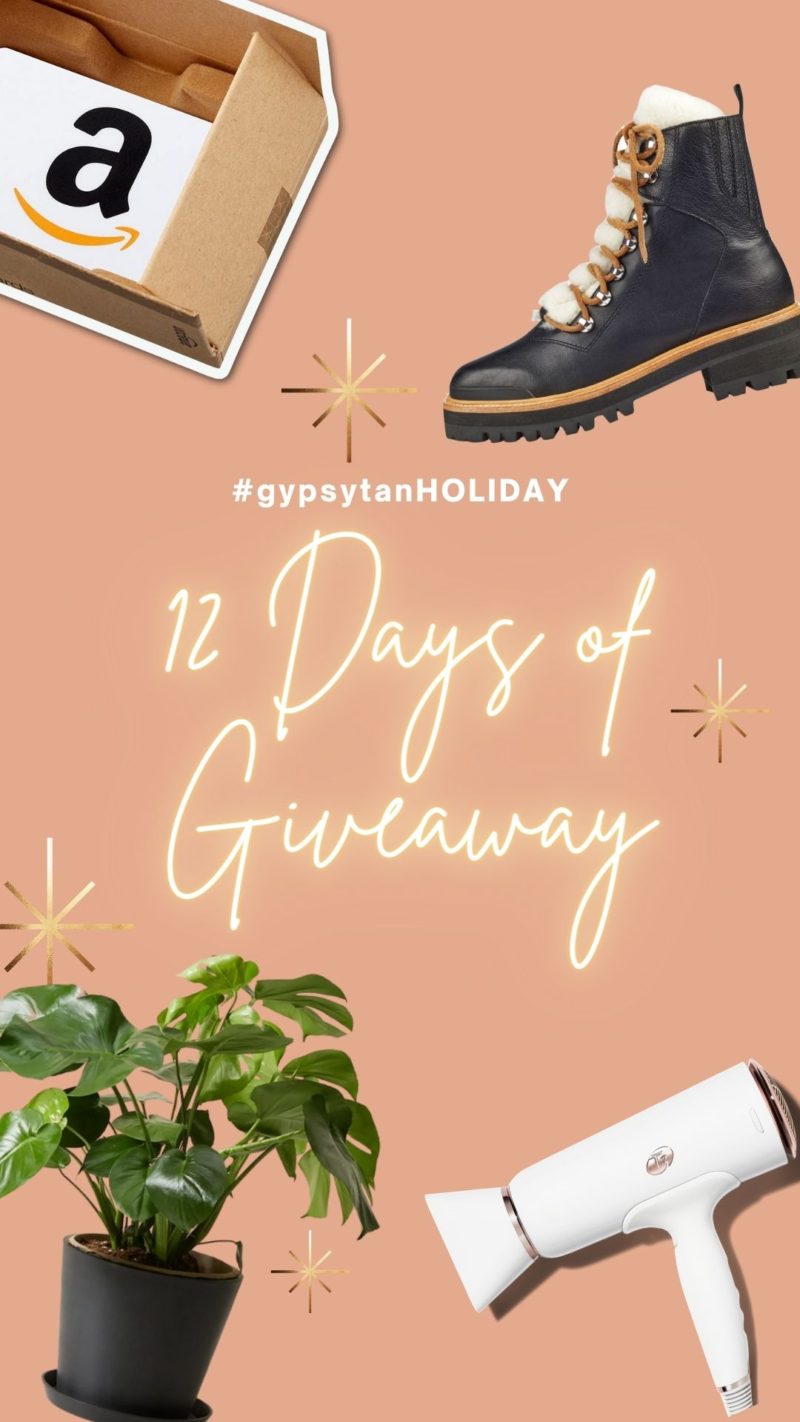 12 days of giveaway